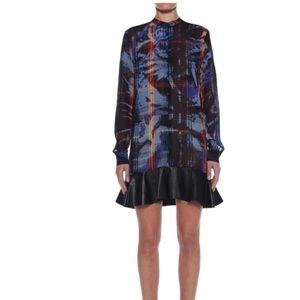 Alexander McQueen McQ Leopard  Shirt Dress